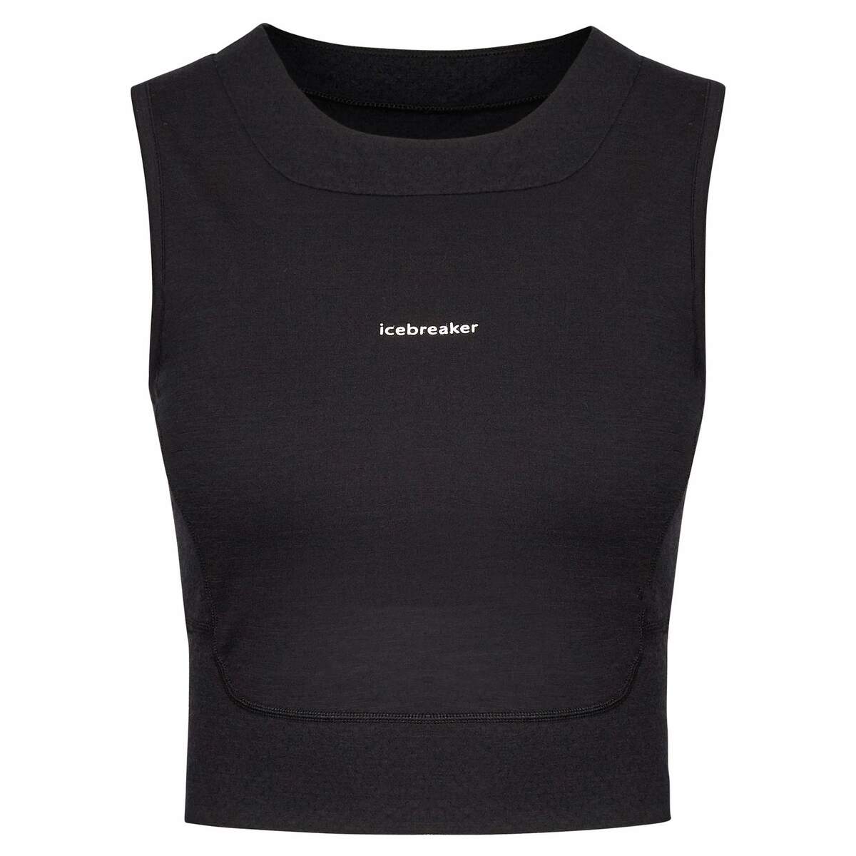 Bild 1 von Icebreaker WOMEN ZONEKNIT CROPPED BRA-TANK Damen Sport BH BLACK