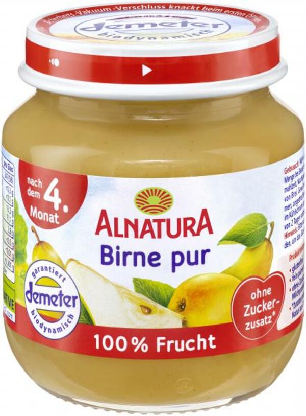 Bild 1 von Alnatura Birne pur Frucht 100%