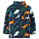 Bild 1 von Jungen Fleecejacke mit Stehkragen DUNKELBLAU / ORANGE