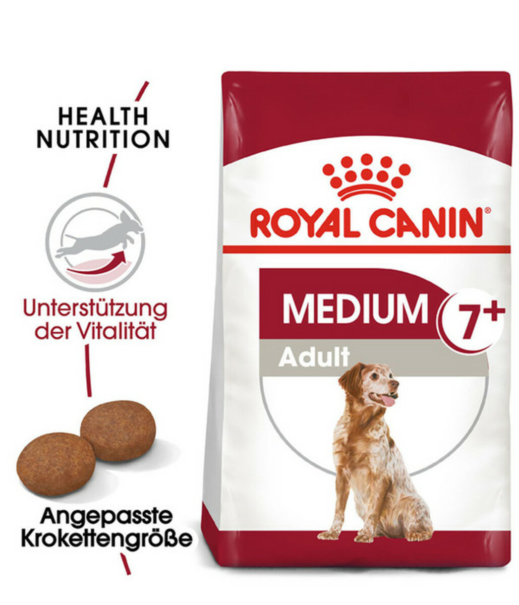Bild 2 von ROYAL CANIN® Trockenfutter für Hunde Medium Adult 7+