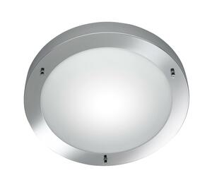 Badezimmer-Deckenleuchte Condus in Weiß/Chrom max. 60 W Deckenlampe, Weiß, Chromfarben