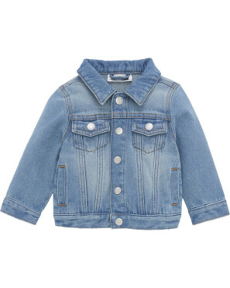 Bild 1 von Jeansjacke in heller Waschung
       
      Ergee, Knopfleiste
     
      Jeansblau