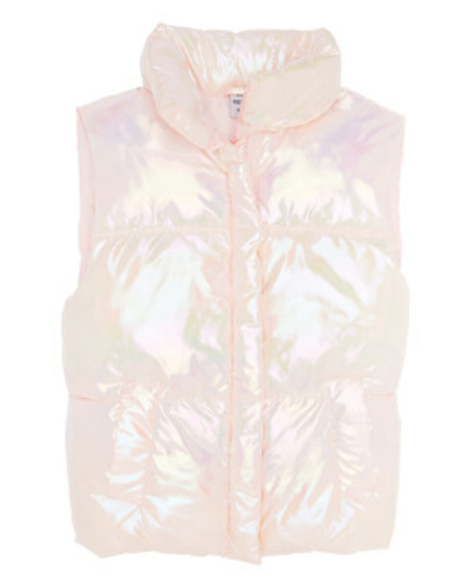 Bild 1 von Glänzende Weste
       
      Y.F.K., Seitentaschen
     
      Glitzer Pink