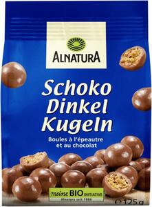 Alnatura Schoko Dinkel Kugeln Vollmilch