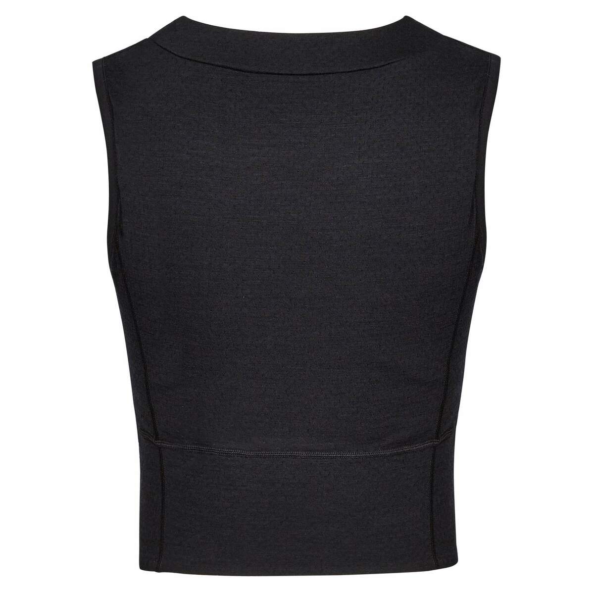 Bild 2 von Icebreaker WOMEN ZONEKNIT CROPPED BRA-TANK Damen Sport BH BLACK