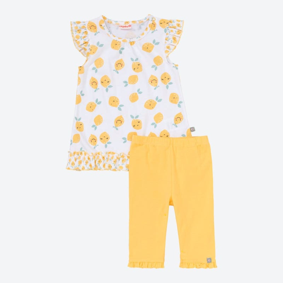 Bild 1 von Baby-Mädchen-Set mit Zitronen-Muster, 2-teilig, Yellow