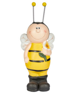 Süße Deko-Biene
       
      ca. 19 x 14 x 47 cm
     
      gelb