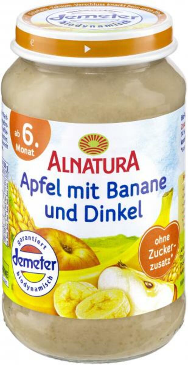 Bild 1 von Alnatura Apfel mit Banane und Dinkel