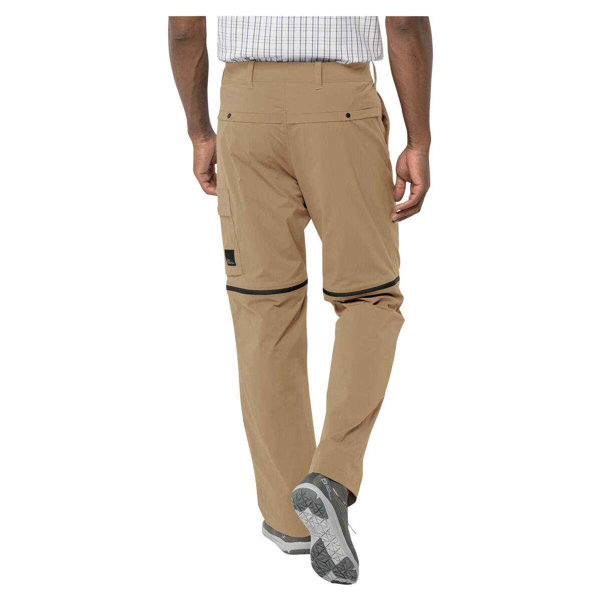 Bild 3 von Jack Wolfskin WANDERTHIRST ZIP PANTS M Herren Freizeithose SAND STORM