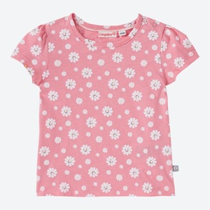 Baby-Mädchen-T-Shirt mit Blumenmuster, Rose