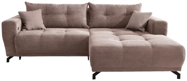 Bild 1 von Wohnlandschaft Restato Rosa Cord, Rosa