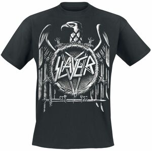 Slayer T-Shirt - Eagle - S bis XXL - für Männer - Größe L - schwarz  - EMP exklusives Merchandise!