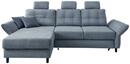 Bild 1 von Wohnlandschaft Brizzini Hellblau Chenille, Hellblau