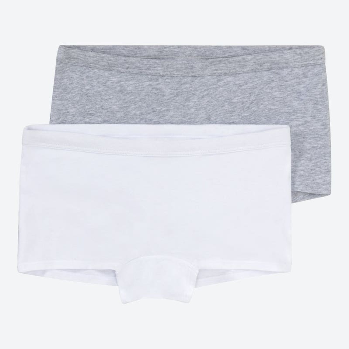 Bild 1 von Mädchen-Panty in Melange-Optik, 2er-Pack, White