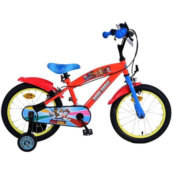 Bild 1 von VOLARE BICYCLES VOLARE BICYCLES Kinderfahrrad  Paw Patrol 16  Zoll, ohne Rücktrittbremse