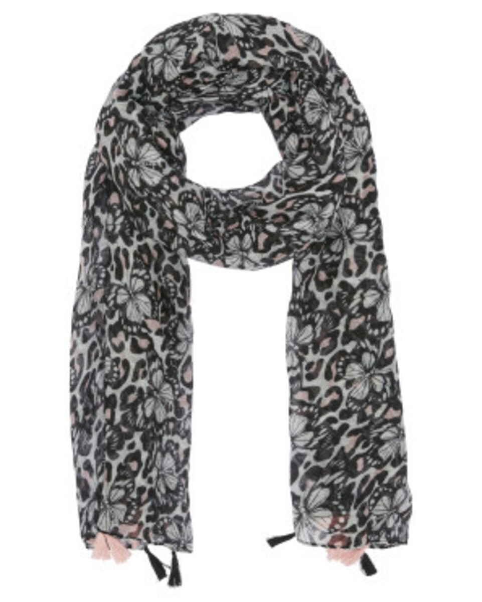 Bild 1 von Schal mit Quasten
       
      Janina, verschiedene Designs, ca. 70 x 180 cm
     
      altrosa