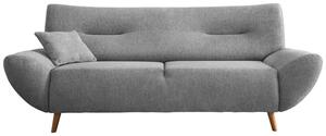 3-Sitzer-Sofa Drago Silberfarben Chenille, Silberfarben