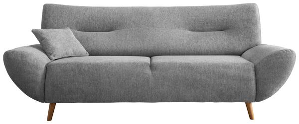Bild 1 von 3-Sitzer-Sofa Drago Silberfarben Chenille, Silberfarben