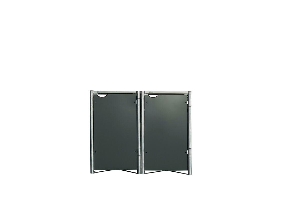 Bild 1 von Mülltonnenbox Hide Grau, Grau