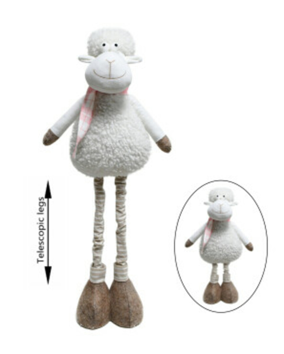 Bild 1 von Deko-Schaf Ostern
       
      Teleskopbeine
     
      weiß