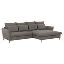 Bild 1 von Livetastic Eckschlafsofa, Hellbraun, Textil, Buche, vollmassiv, Uni, 4-Sitzer, Füllung: Schaumstoffflocken,Schaumstoffflocken, 274x170 cm, Stoffauswahl, seitenverkehrt erhältlich, Schlafen auf Sitz