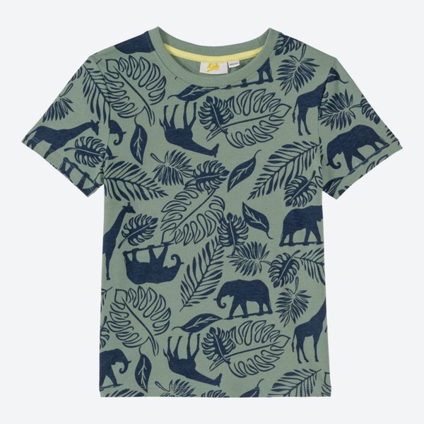 Bild 1 von Jungen-T-Shirt mit Safari-Muster, Green