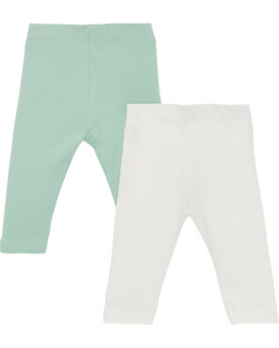 Bild 1 von Einfarbige Leggings
       
      2er-Pack, Ergee
     
      hellgrün