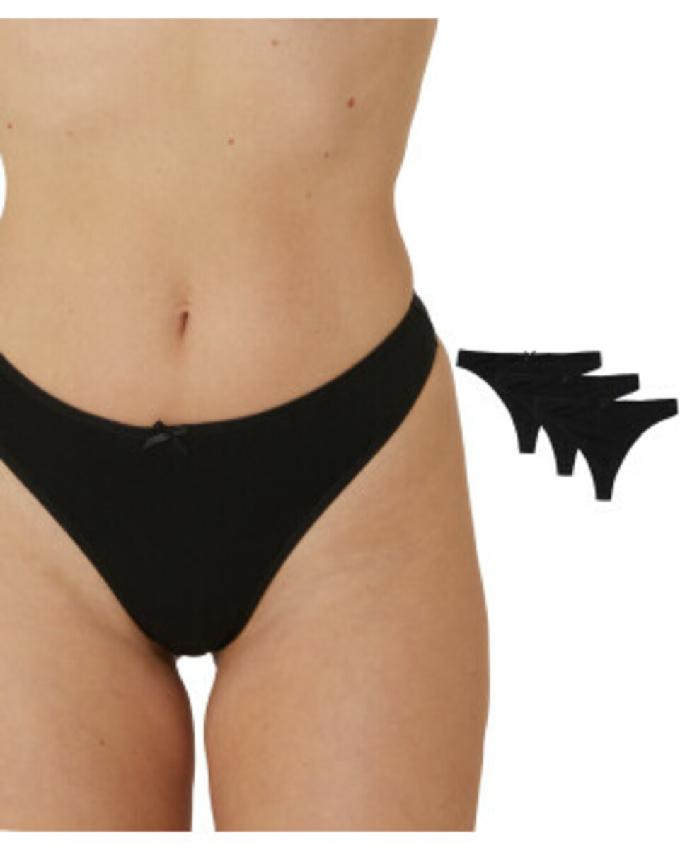 Bild 1 von Strings in Schwarz
       
      3er-Pack, Janina
     
      schwarz