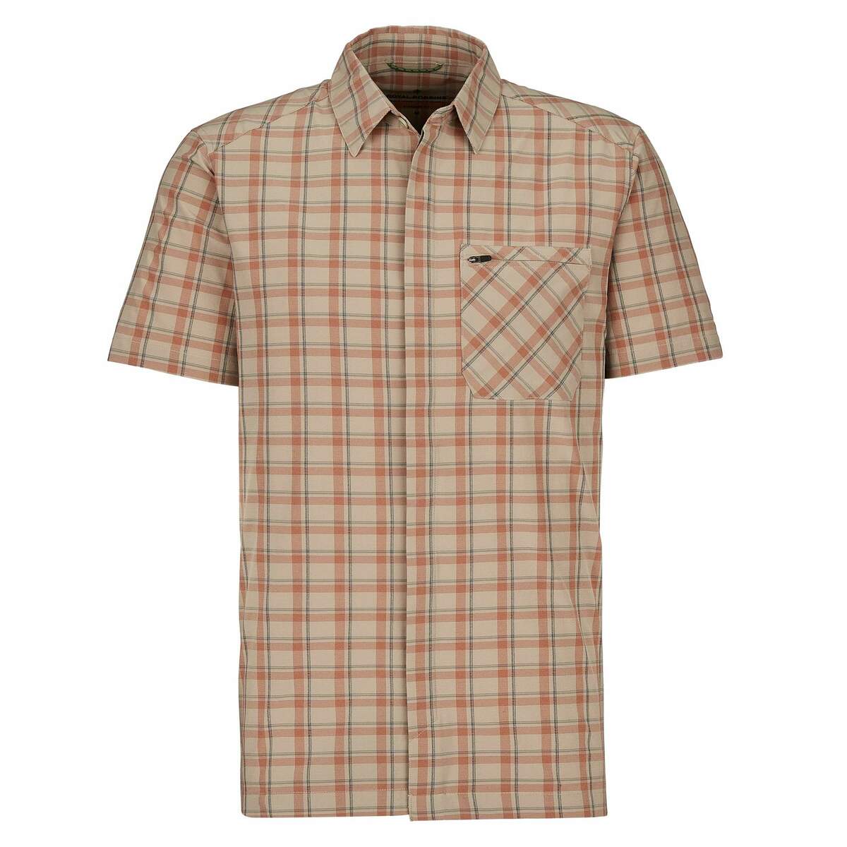 Bild 1 von Royal Robbins AMP LITE PLAID S/S Herren Outdoor Hemd KHAKI CLOVERDALE PLD