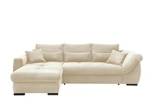 Wohnlandschaft Frederico Beige Cord, Beige