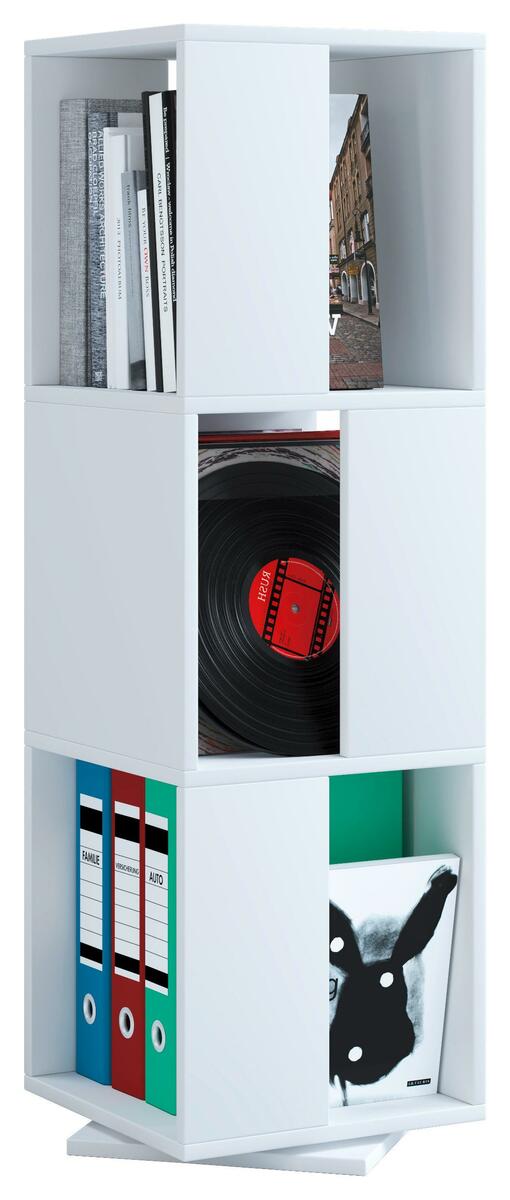 Bild 1 von Standregal ''Stifta XL'', in Weiß, 3-fach, Weiß