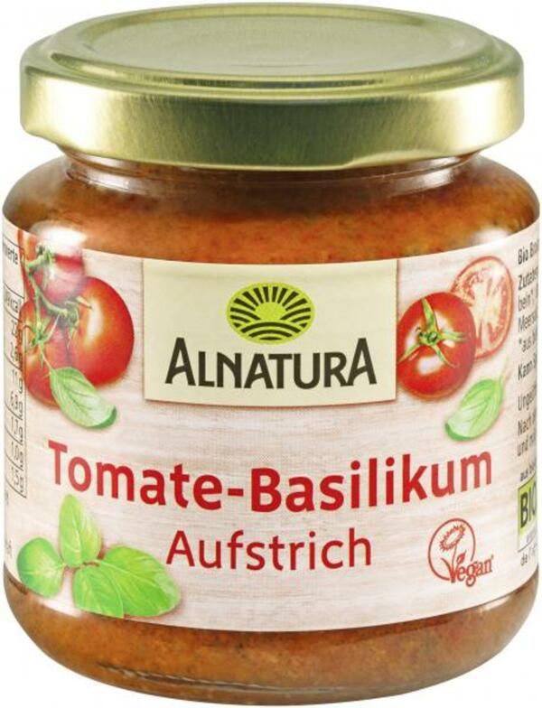 Bild 1 von Alnatura Aufstrich Tomate-Basilikum