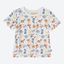 Bild 1 von Baby-Jungen-T-Shirt mit Tier-Muster, White