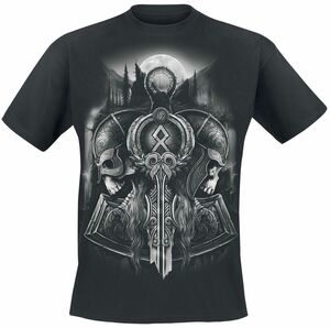 Toxic Angel T-Shirt - Guardian Of Midgard - S bis 4XL - für Männer - Größe 3XL - schwarz