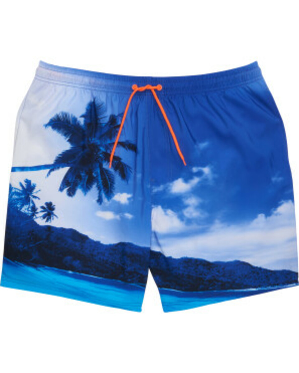 Bild 1 von Badeshorts
       
      X-Mail, Seitentaschen
     
      blau bedruckt