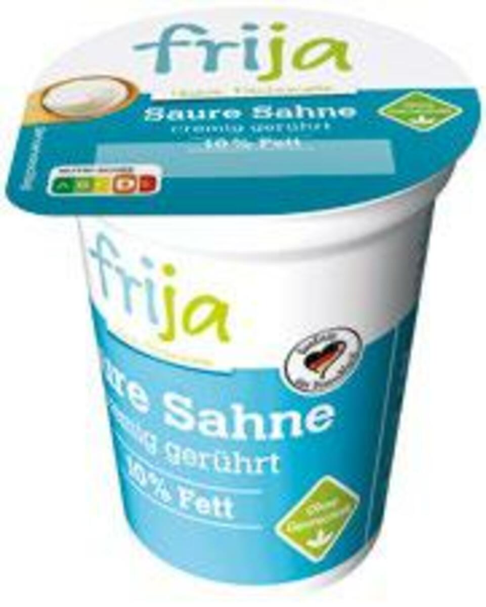 Bild 1 von frija Saure Sahne 10 % Fett 200 g