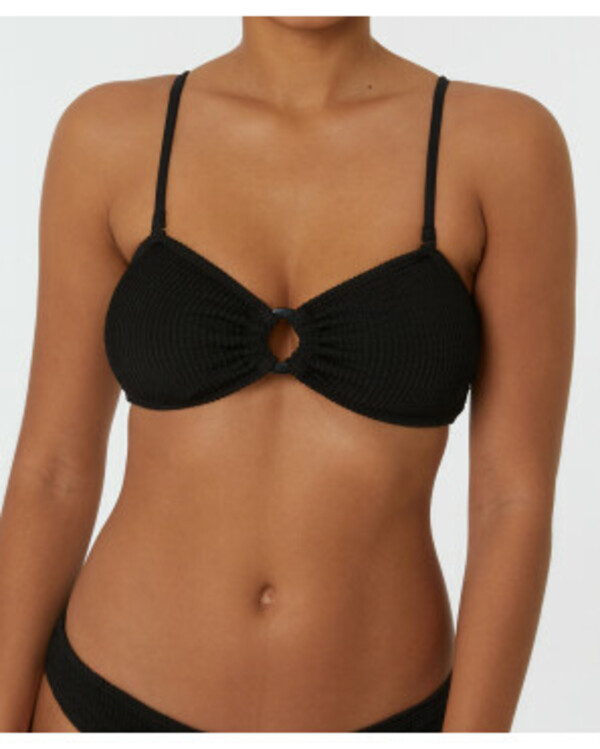 Bild 1 von Strukturiertes Bikini-Oberteil
       
      Janina, abnehmbare Träger
     
      schwarz