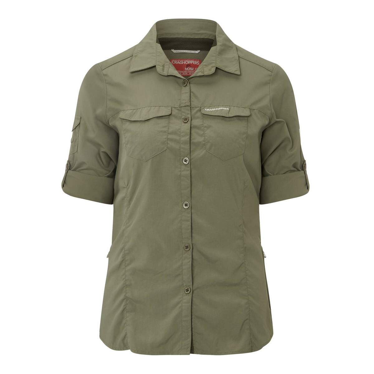 Bild 3 von Craghoppers NOSILIFE ADVENTURE II LONG SLEEVED SHIRT Damen Mückenabweisende Kleidung SOFT MOSS