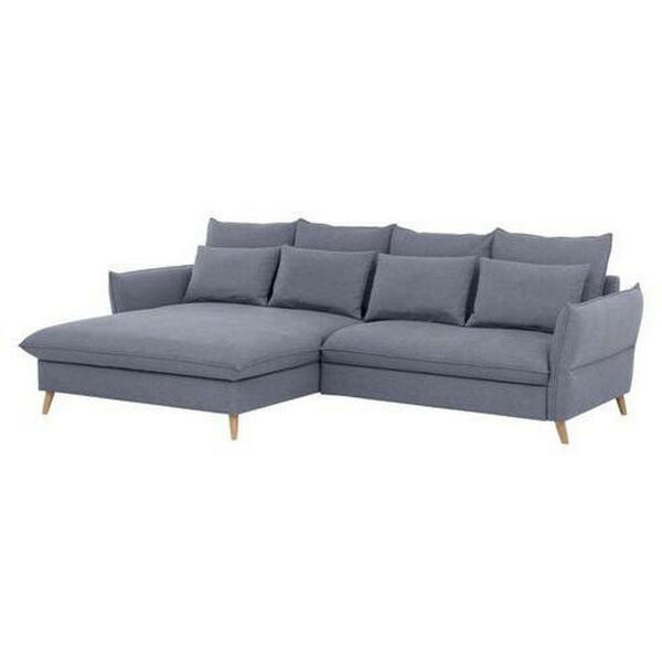 Bild 1 von Livetastic Eckschlafsofa, Blau, Textil, Buche, vollmassiv, 4-Sitzer, Füllung: Schaumstoffflocken,Schaumstoffflocken, 274x170 cm, Stoffauswahl, seitenverkehrt erhältlich, Schlafen auf Sitzhöhe, Rü