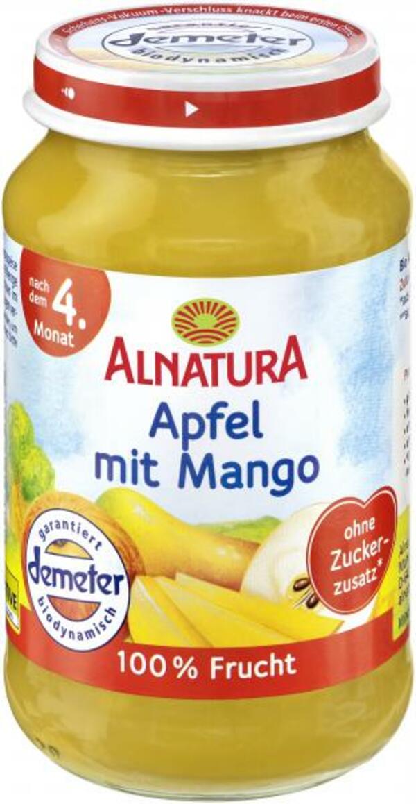 Bild 1 von Alnatura Apfel mit Mango 100% Frucht