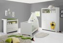 Bild 1 von Babyzimmer-Komplettset »Trend«, (Set, 3-St), Bett + Wickelkommode + 3 trg. Schrank