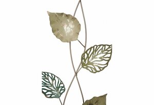 NTK-Collection Wanddekoobjekt »Wanddeko Silhouette Blätter« (1 Stück)