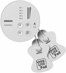 Omron TENS-Gerät »PocketTens«, (5-tlg), ein leistungsstarkes, tragbares TENS-Gerät, das in die Handfläche passt