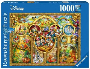 Ravensburger Puzzle »Puzzle 1000 Teile, 70x50 cm, Die schönsten Disney«, Puzzleteile