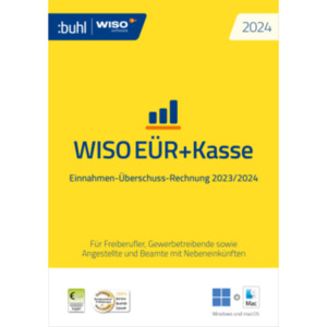 Buhl Data WISO EÜR+Kasse 2024 PC und Mac [Download]