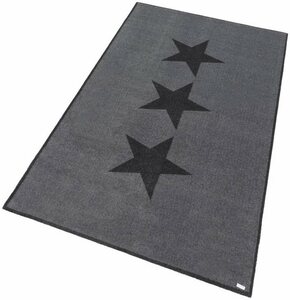 Teppich »Sterne«, Zala Living, rechteckig, Höhe 7 mm, Kurzflor, rutschhemmend