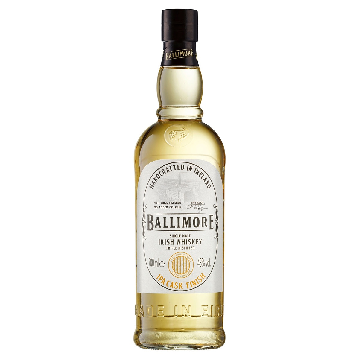 Bild 1 von BALLIMORE Single Malt Irish Whiskey mit IPA-Finish 0,7 l