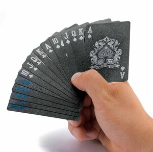 Goods+Gadgets Spiel, Pokerkarten »Spiel-Karten aus PVC Kunststoff«, Poker-Deck