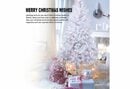 Bild 1 von Gotoll Künstlicher Weihnachtsbaum »XM007-10«, Wieß künstlicher Weihnachtsbaum 120 150 180 210 cm Höhe Tannenbaum mit ca. 200 400 600 700 Spitzen, Regenschirm-Klappaufbau System und Christbaumst