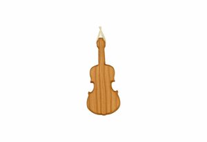 mitienda Christbaumschmuck »Geige Baumschmuck aus Holz«